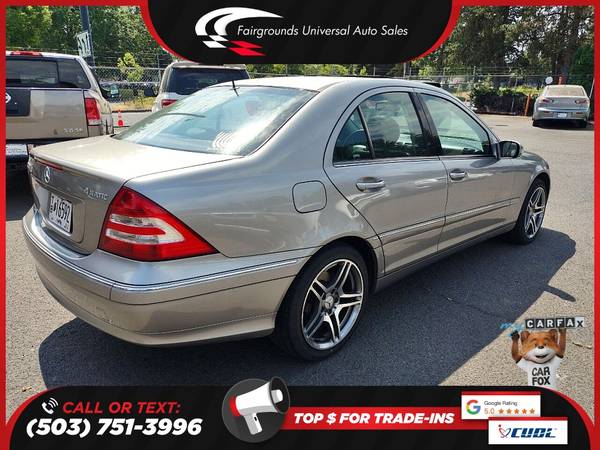 100/mo - 2005 Mercedes-Benz C-Class C 240 4MATIC AWDSedan FOR ONLY for sale in Salem, OR – photo 8