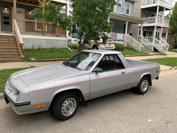 1984 Dodge Rampage - 69K Miles - RARE! for sale in Madison, WI – photo 2