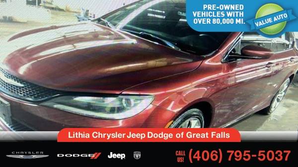 2015 Chrysler 200 4dr Sdn S FWD - - by dealer for sale in Great Falls, MT