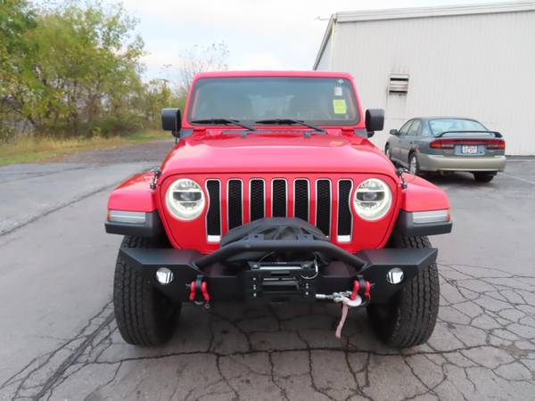 2018 RED JEEP WRANGLER SAHARA UNLIMITED - - by dealer for sale in Bloomfield, NY – photo 5