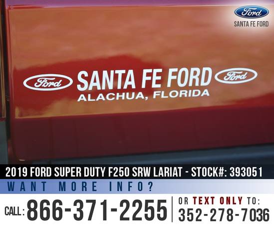 *** 2019 Ford F250 SRW Lariat *** SAVE Over $7,000 off MSRP! for sale in Alachua, GA – photo 9
