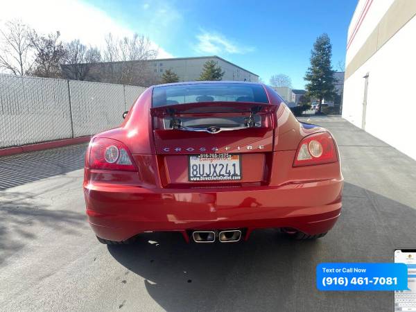 2004 Chrysler Crossfire Base 2dr Sports Coupe BY APPOINT - cars & for sale in Rocklin, CA – photo 3