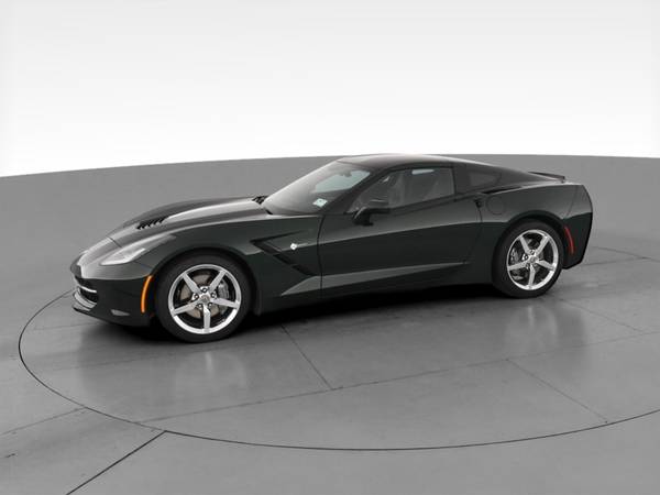 2014 Chevy Chevrolet Corvette Stingray Coupe 2D coupe Green -... for sale in Janesville, WI – photo 4