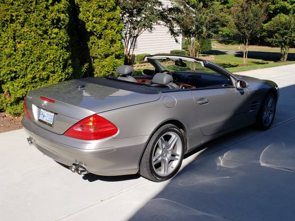 2004 mercedes benz 500sl convertible for sale in Huntersville, NC – photo 2