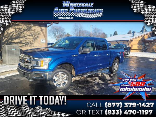 2018 Ford F-150 XLT 4WD SuperCrew 5 5 Box - - by for sale in Frankenmuth, MI