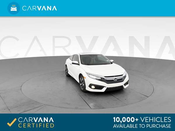 2016 Honda Civic Touring Coupe 2D coupe WHITE - FINANCE ONLINE for sale in Atlanta, WI