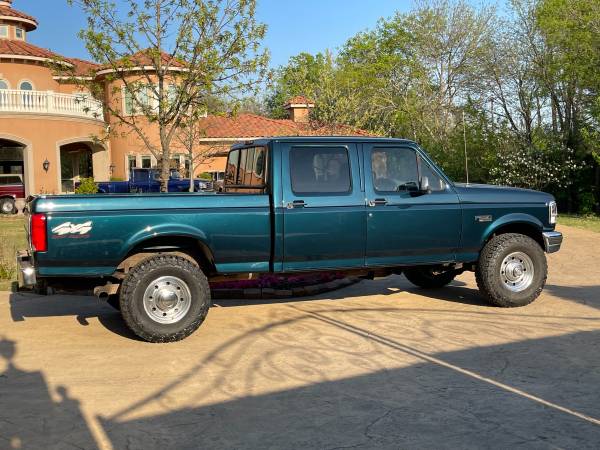 1996 Ford F250 Crew Cab Short Bed 4x4 7 3 Powerstroke Turbo Diesel for sale in irving, TX – photo 9