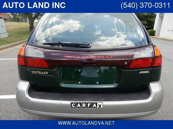2001 SUBARU LEGACY OUTBACK LIMITED Weekend Sale Price for sale in Fredericksburg, VA – photo 4