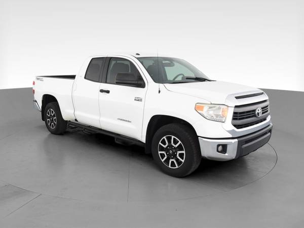 2014 Toyota Tundra Double Cab SR Pickup 4D 6 1/2 ft pickup White - -... for sale in West Palm Beach, FL – photo 15