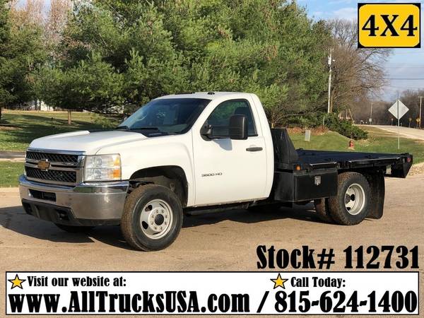 FLATBED & STAKE SIDE TRUCKS / CAB AND CHASSIS PICKUP 4X4 Gas Diesel... for sale in Augusta, GA – photo 11