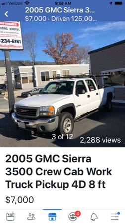 GMC 3500 crew cab for sale in Whitinsville, MA