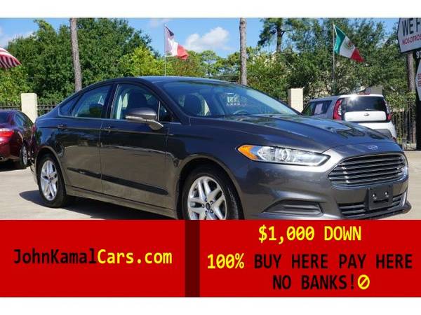 Ford Fusion SE 🔥 Buy Here Pay Here InHouse Finance 1000 DOWN❗❗❗❗ for sale in Houston, TX