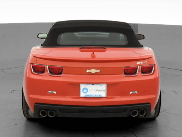 2013 Chevy Chevrolet Camaro ZL1 Convertible 2D Convertible Orange -... for sale in Charlotte, NC – photo 9