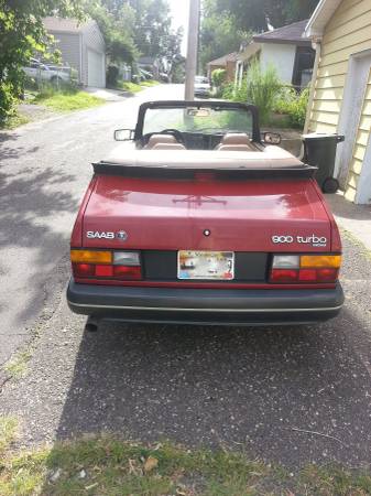 SAAB 900 TURBO Convertible -1989 for sale in Minneapolis, MN – photo 6