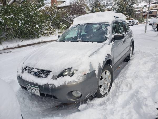 2005 Subaru Outback with mounted Blizzack snow tires - cars & trucks... for sale in Lyons, CO