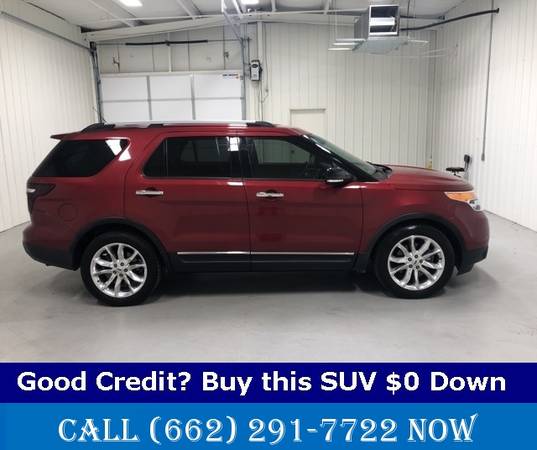 2014 Ford Explorer XLT 7-Passenger SUV w NAV Leather For Sale for sale in Ripley, MS – photo 4