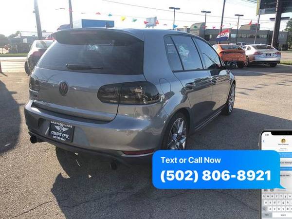 2013 Volkswagen GTI Base 4dr Hatchback 6A w/ Convenience and Sunroof... for sale in Louisville, KY – photo 5