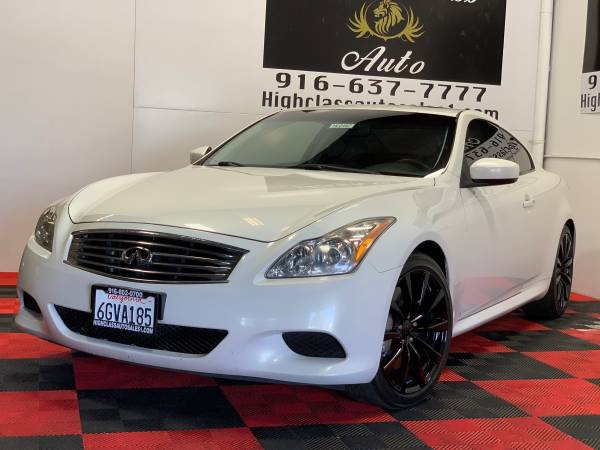 2009 INFINITI G37 S WHITE/BLACK EXTRA CLEAN FULLY LOADED !! for sale in MATHER, CA – photo 4