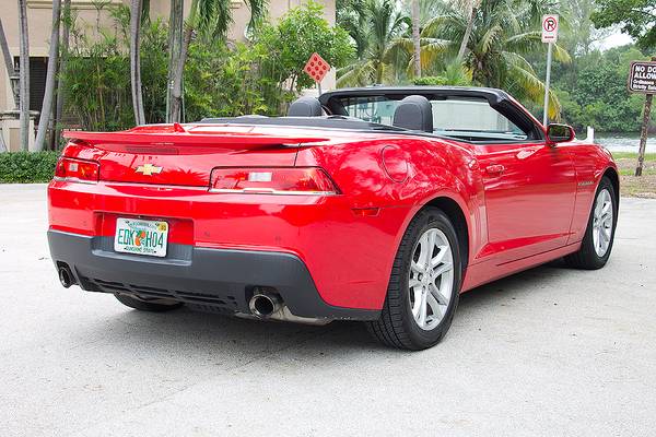 2014 CHEVY CAMARO CONVERTIBLE LT. LOW MILES. BACK UP CAMERA for sale in Boca Raton, FL – photo 11