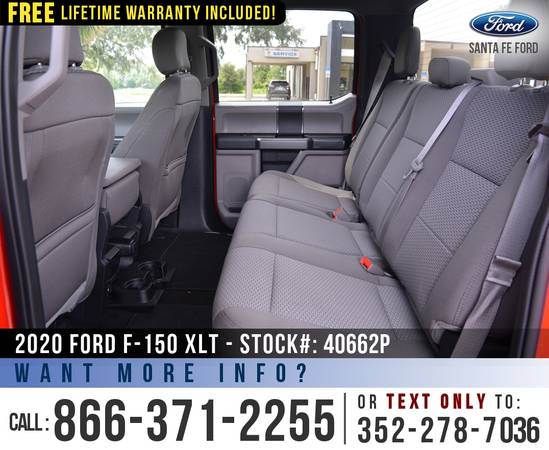 *** 2020 Ford F150 XLT 4WD *** Camera - FordPass Connect - Bluetooth... for sale in Alachua, FL – photo 16