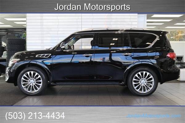 2015 INFINITI QX80 4X4 TOURING-THEATRE-22 1-OWNER 2016 2017 2014... for sale in Portland, CA – photo 3