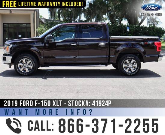 2019 Ford F150 XLT 4WD 4x4, Camera, EcoBoost, Touch Screen for sale in Alachua, AL – photo 4