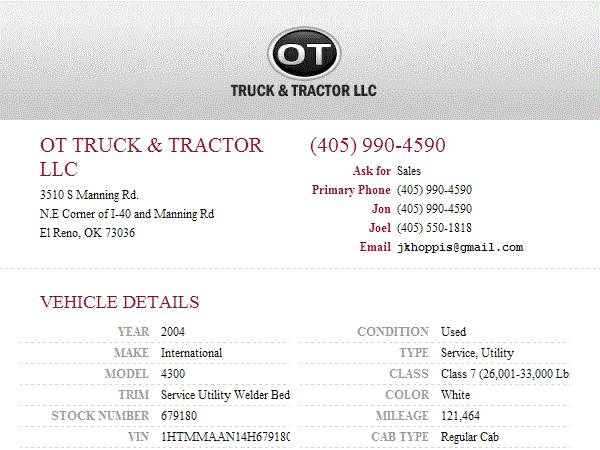 2004 International 4300 Service Utility Welder Bed Truck DT466 Auto for sale in Dallas, TX – photo 24