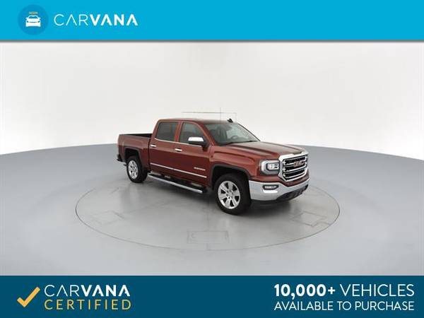 2016 GMC Sierra 1500 Crew Cab SLT Pickup 4D 5 3/4 ft pickup Red - for sale in Chattanooga, TN – photo 9
