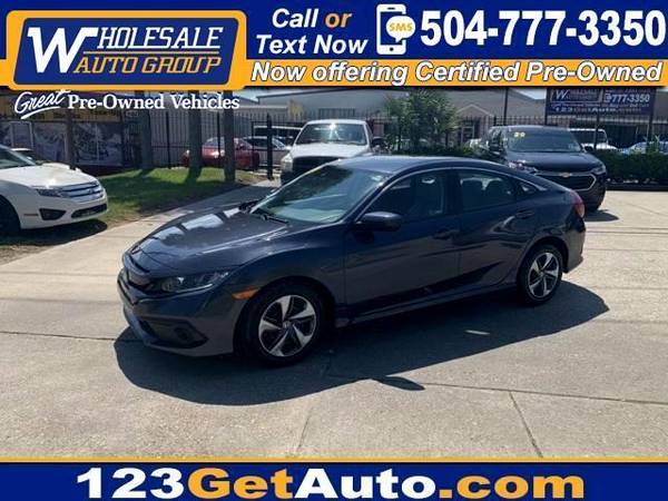 2019 Honda Civic LX - EVERYBODY RIDES! - - by dealer for sale in Metairie, LA