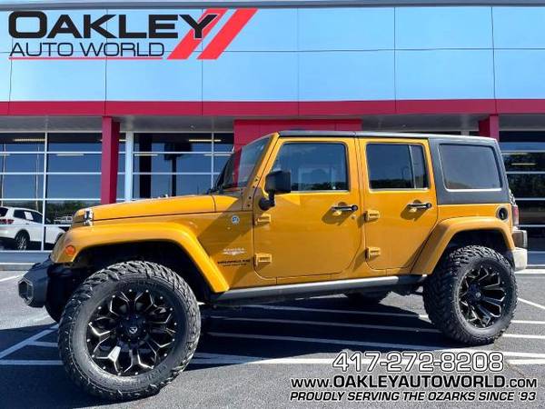 2014 Jeep Wrangler Unlimited T-ROCK 4x4 suv AmpD for sale in Branson West, AR