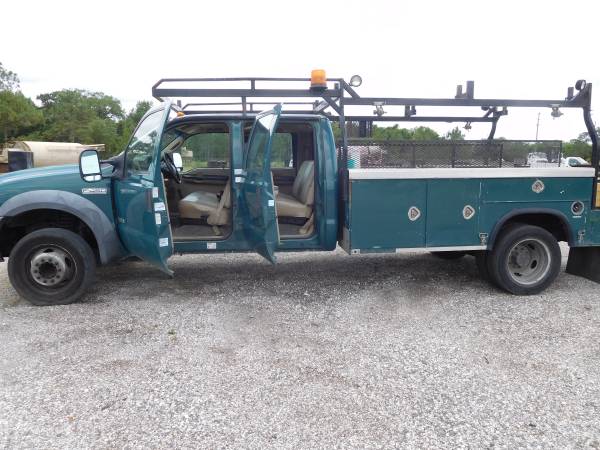 2005 FORD F-450 SD CREW CAB UTILITY BODY for sale in Spring Hill, FL