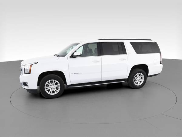 2019 GMC Yukon XL SLT Sport Utility 4D suv White - FINANCE ONLINE -... for sale in Cleveland, OH – photo 4