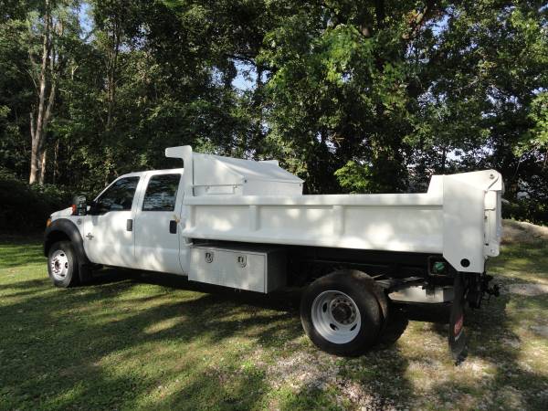 2012 FORD RUST FREE F550, CREW CAB, DUMP TRUCK WITH 6.7L TURBO DIESEL for sale in TALLMADGE, IN – photo 16