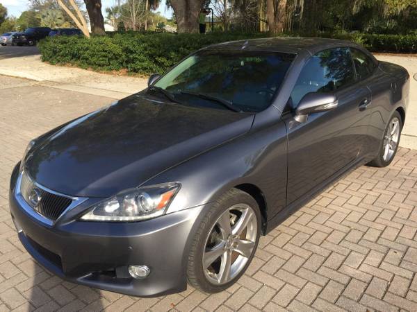 Lexus IS250C , IS 250C, IS 250 C , Convertable - cars & trucks - by... for sale in Murdock, FL – photo 7