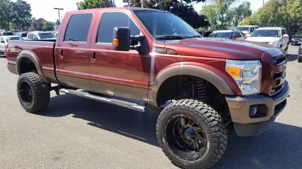 2015 Ford F250 Super Duty Crew Cab Diesel 4x4 Lariat Pickup 4D 6 3/4 f for sale in Portland, OR – photo 7