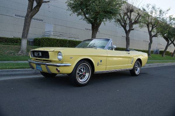 1966 Ford Mustang High Country Special 289 V8 Convertible Stock for sale in Torrance, CA – photo 6