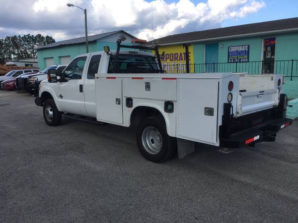 2013 FORD F350 SUPERDUTY SUPERCAB 4 DOOR 4X4 UTILITY BODY DIESL DUALLY for sale in Wilmington, NC – photo 3