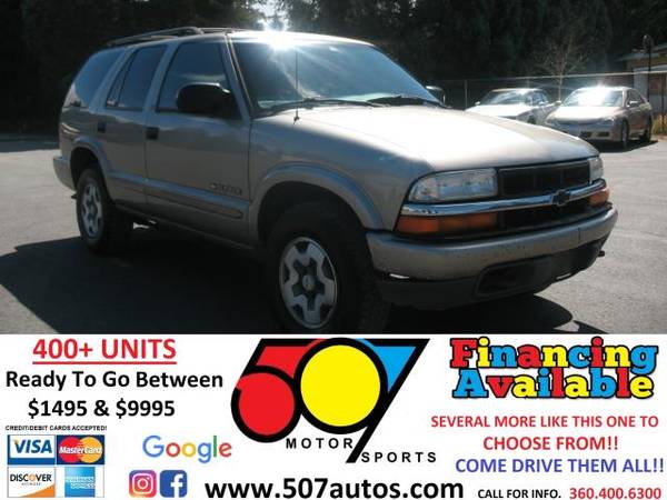 2002 Chevrolet Blazer 4dr 4WD LS - cars & trucks - by dealer -... for sale in Roy, WA