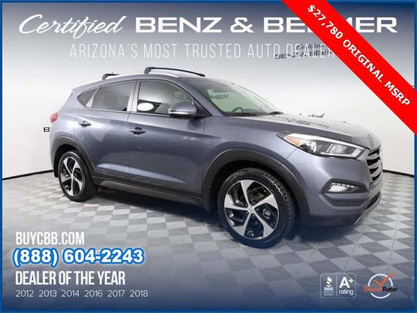 ~14946B- 2016 Hyundai Tucson Sport INSPECTED AND CERTIFIED 16 suv for sale in Scottsdale, AZ