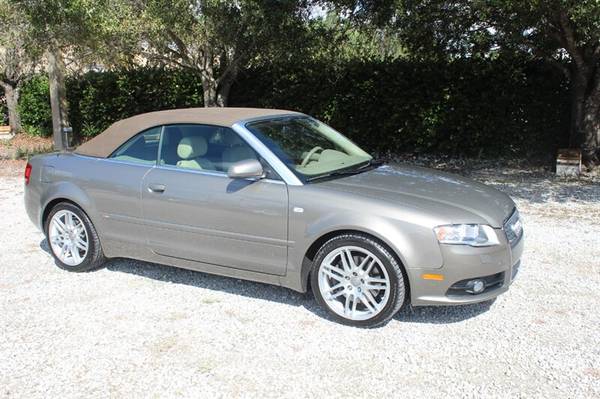 2009 Audi A4 2.0T Cabriolet Convertible Clean CARFAX for sale in Bonita Springs, FL – photo 8