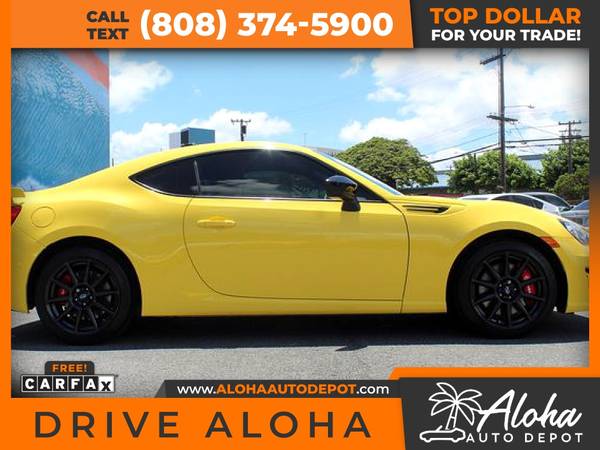 2017 Subaru BRZ SeriesYellow Coupe 2D 2 D 2-D for only 486/mo! for sale in Honolulu, HI – photo 7