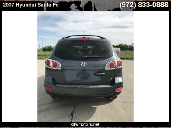 2007 Hyundai Santa Fe AWD GLS *Ltd Avail* for sale in Lewisville, TX – photo 4