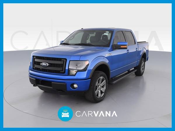 2014 Ford F150 SuperCrew Cab FX4 Pickup 4D 5 1/2 ft pickup Blue for sale in Atlanta, CT