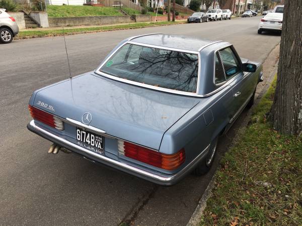 Mercedes 380 SL - 1985 - cars & trucks - by owner - vehicle... for sale in Richmond , VA – photo 3