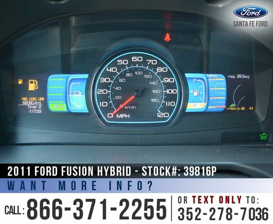 *** 2011 FORD FUSION HYBRID *** Homelink - Bluetooth - Cruise for sale in Alachua, FL – photo 16