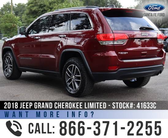 2018 JEEP GRAND CHEROKEE LIMITED Leather Seats - Bluetooth for sale in Alachua, FL – photo 5