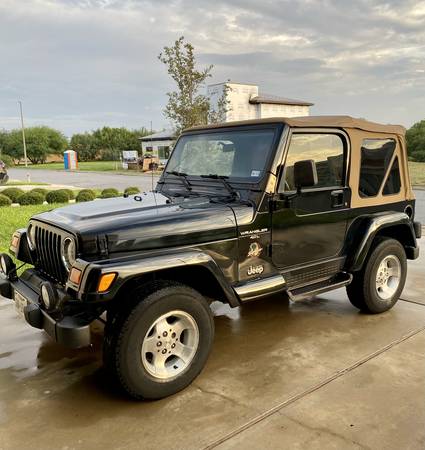 2000 Jeep Wrangler Sahara for sale in Brownsville, TX – photo 2
