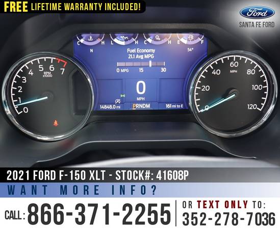 2021 Ford F150 XLT 4WD Remote Start, Camera, SYNC 4 - cars & for sale in Alachua, AL – photo 15