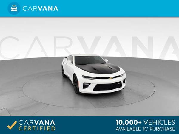 2016 Chevy Chevrolet Camaro SS Coupe 2D coupe White - FINANCE ONLINE for sale in Fort Wayne, IN