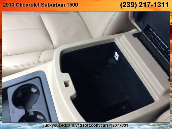 2013 Chevrolet Suburban 1500 LT Sport Utility 4D Lucky's SW Premier... for sale in North Fort Myers, FL – photo 15